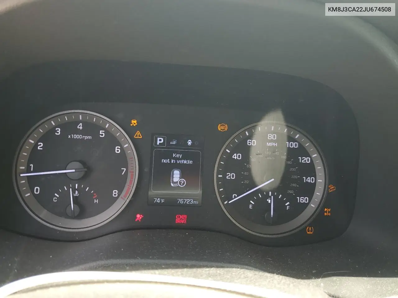 2018 Hyundai Tucson Value VIN: KM8J3CA22JU674508 Lot: 56230885