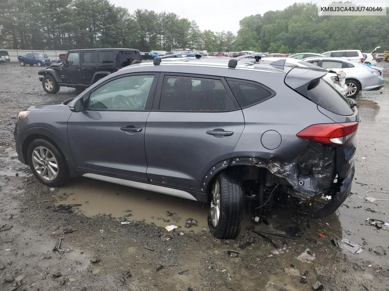 2018 Hyundai Tucson Sel VIN: KM8J3CA43JU740646 Lot: 56465845