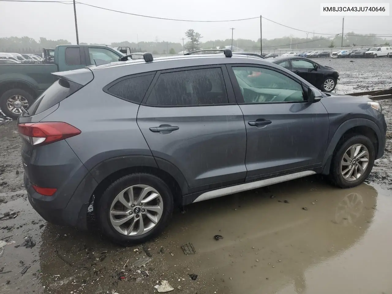2018 Hyundai Tucson Sel VIN: KM8J3CA43JU740646 Lot: 56465845