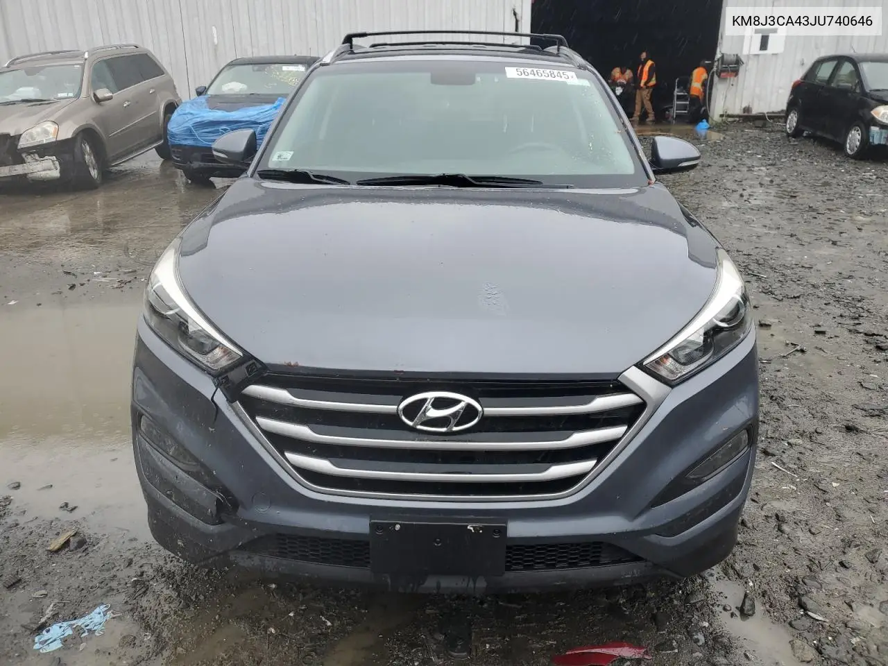 2018 Hyundai Tucson Sel VIN: KM8J3CA43JU740646 Lot: 56465845