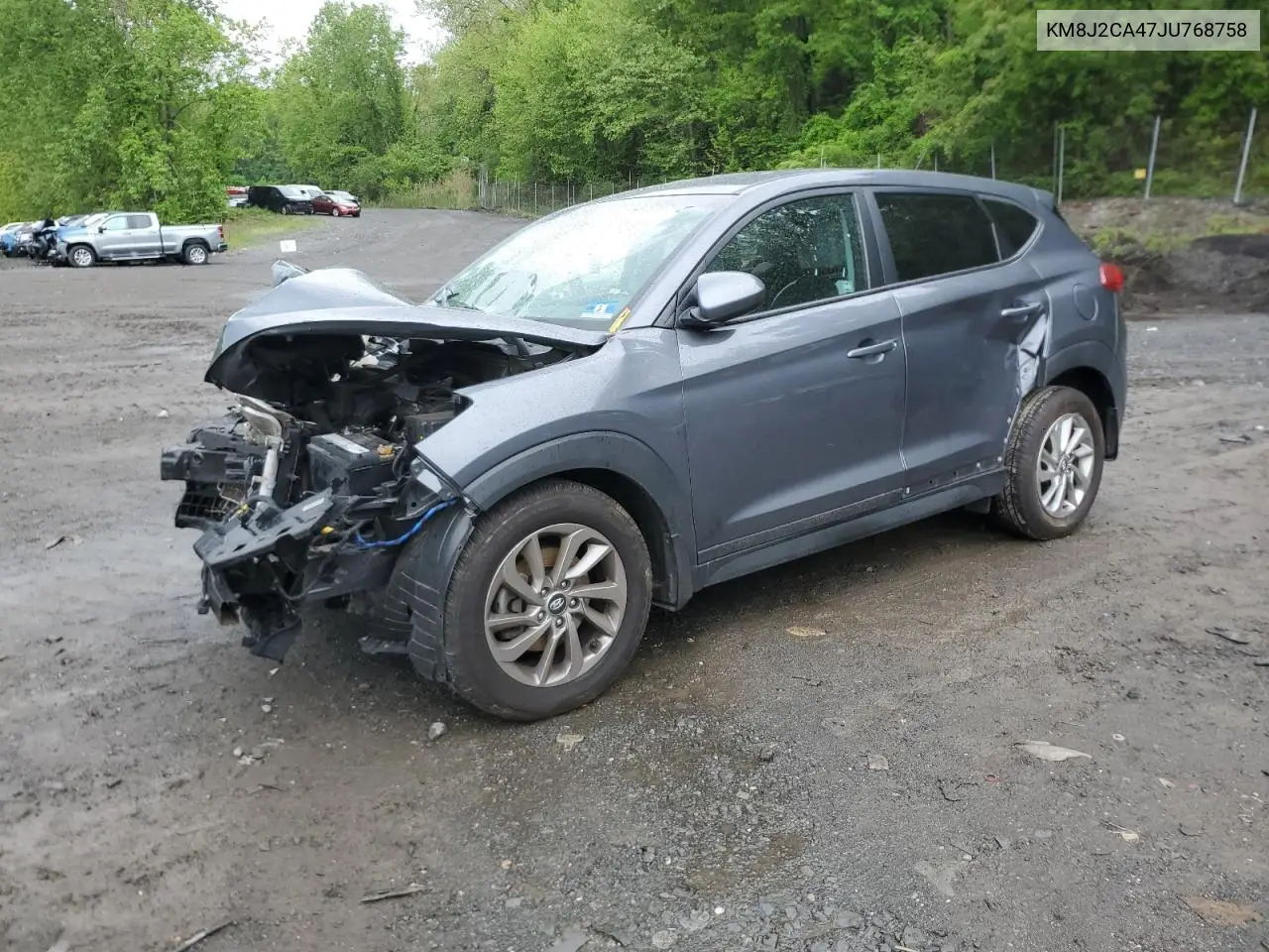 2018 Hyundai Tucson Se VIN: KM8J2CA47JU768758 Lot: 56466715