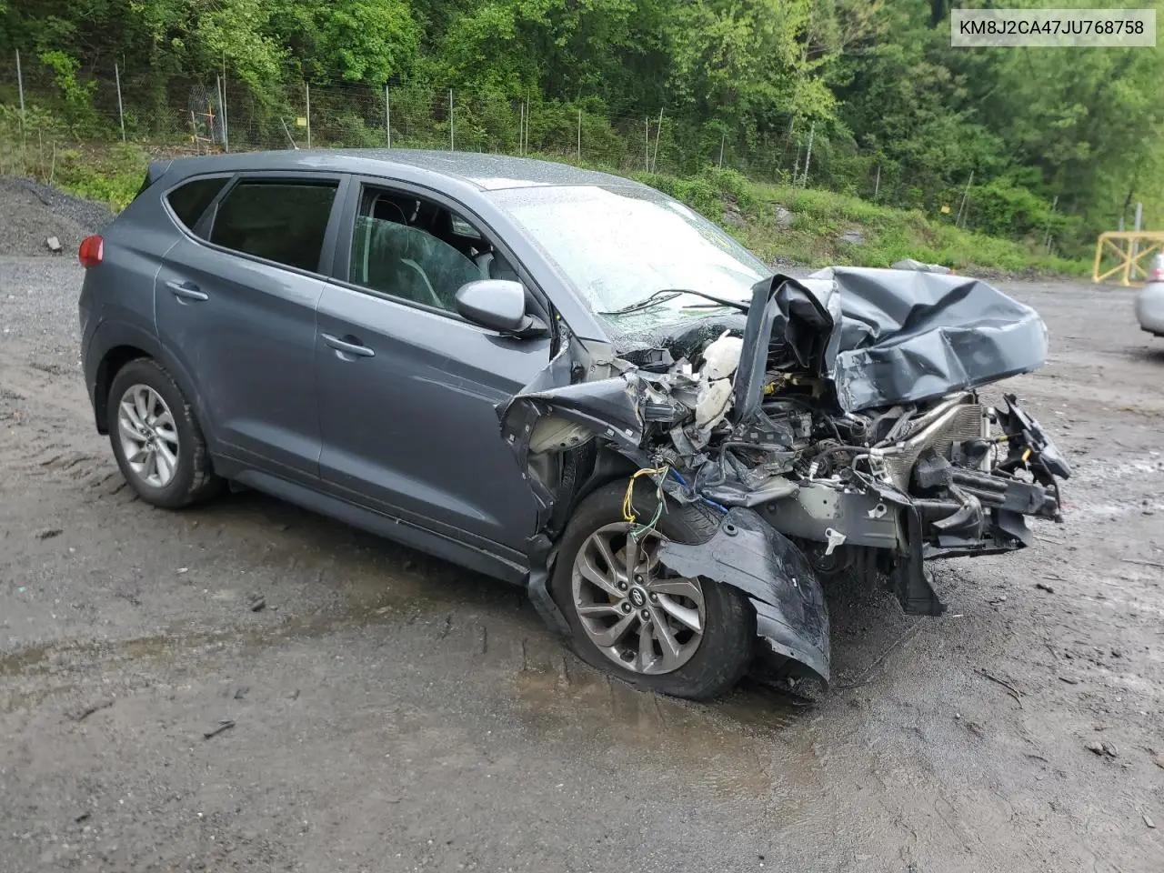 2018 Hyundai Tucson Se VIN: KM8J2CA47JU768758 Lot: 56466715