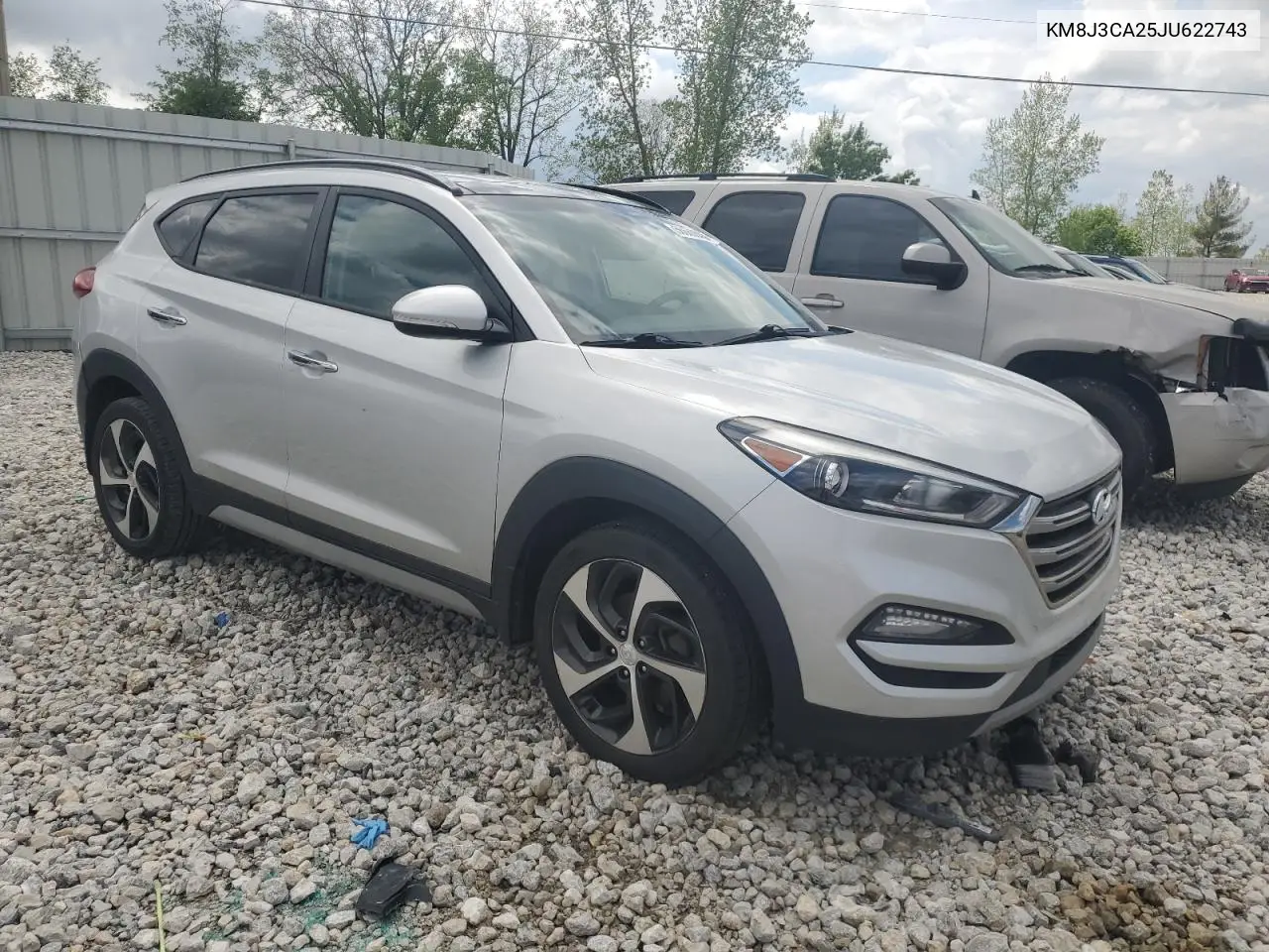 2018 Hyundai Tucson Value VIN: KM8J3CA25JU622743 Lot: 56660645