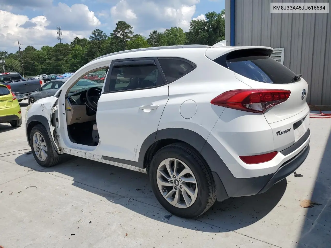 2018 Hyundai Tucson Sel VIN: KM8J33A45JU616684 Lot: 56757955