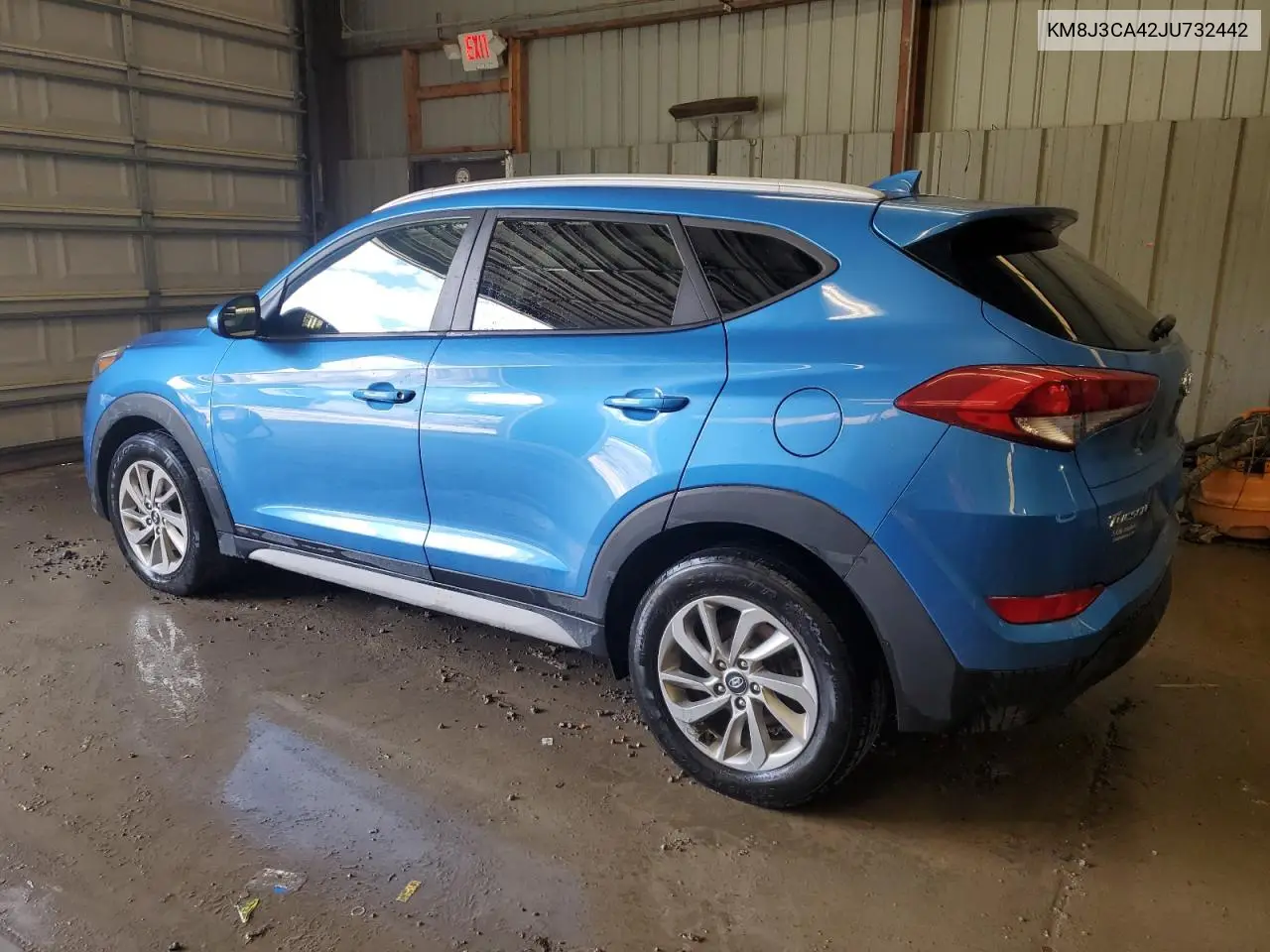 2018 Hyundai Tucson Sel VIN: KM8J3CA42JU732442 Lot: 56888445