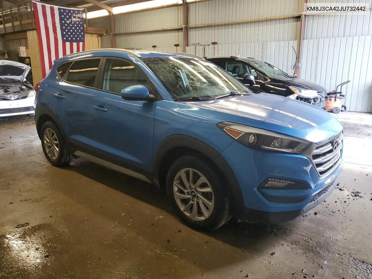 2018 Hyundai Tucson Sel VIN: KM8J3CA42JU732442 Lot: 56888445