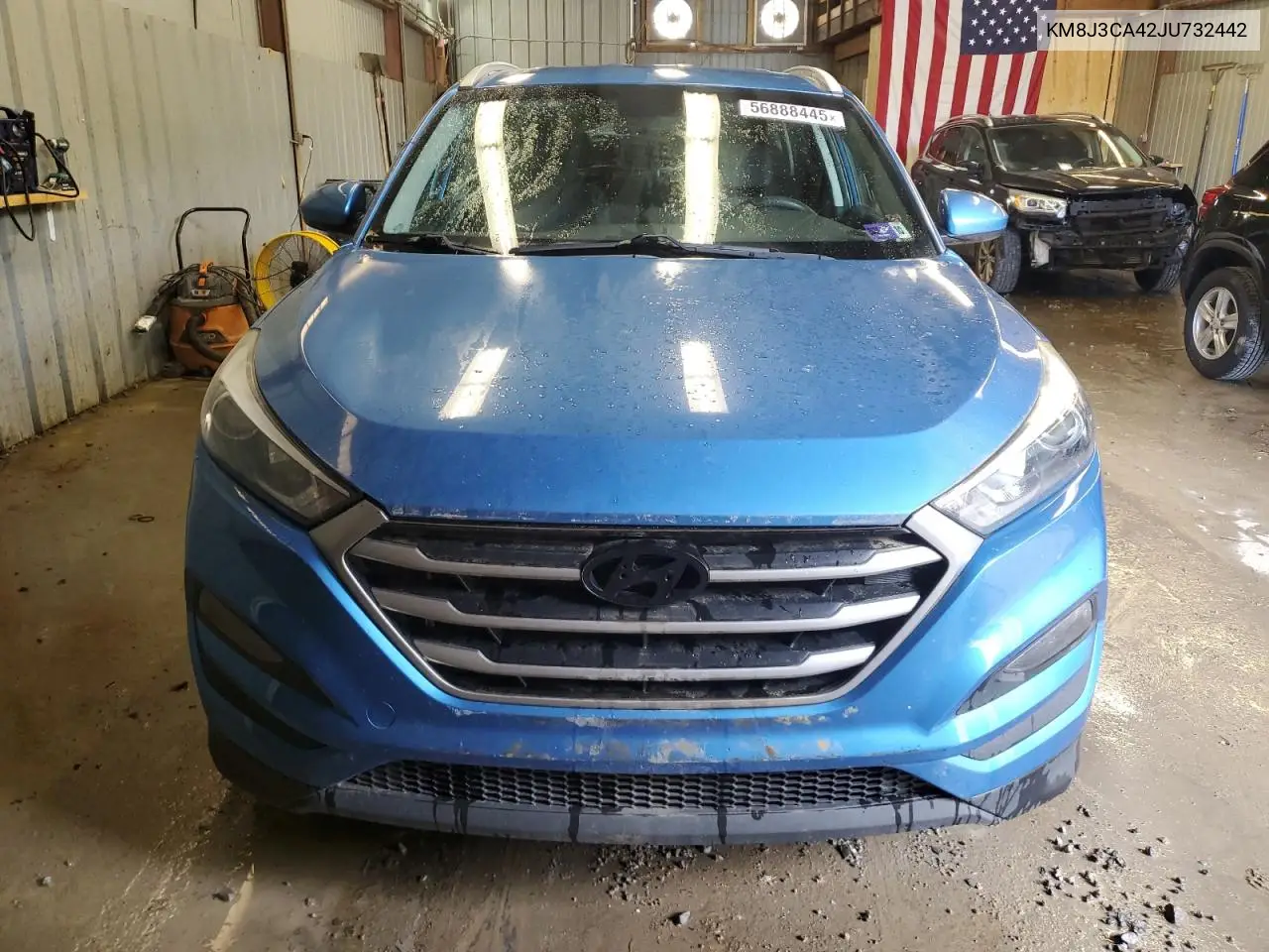 2018 Hyundai Tucson Sel VIN: KM8J3CA42JU732442 Lot: 56888445