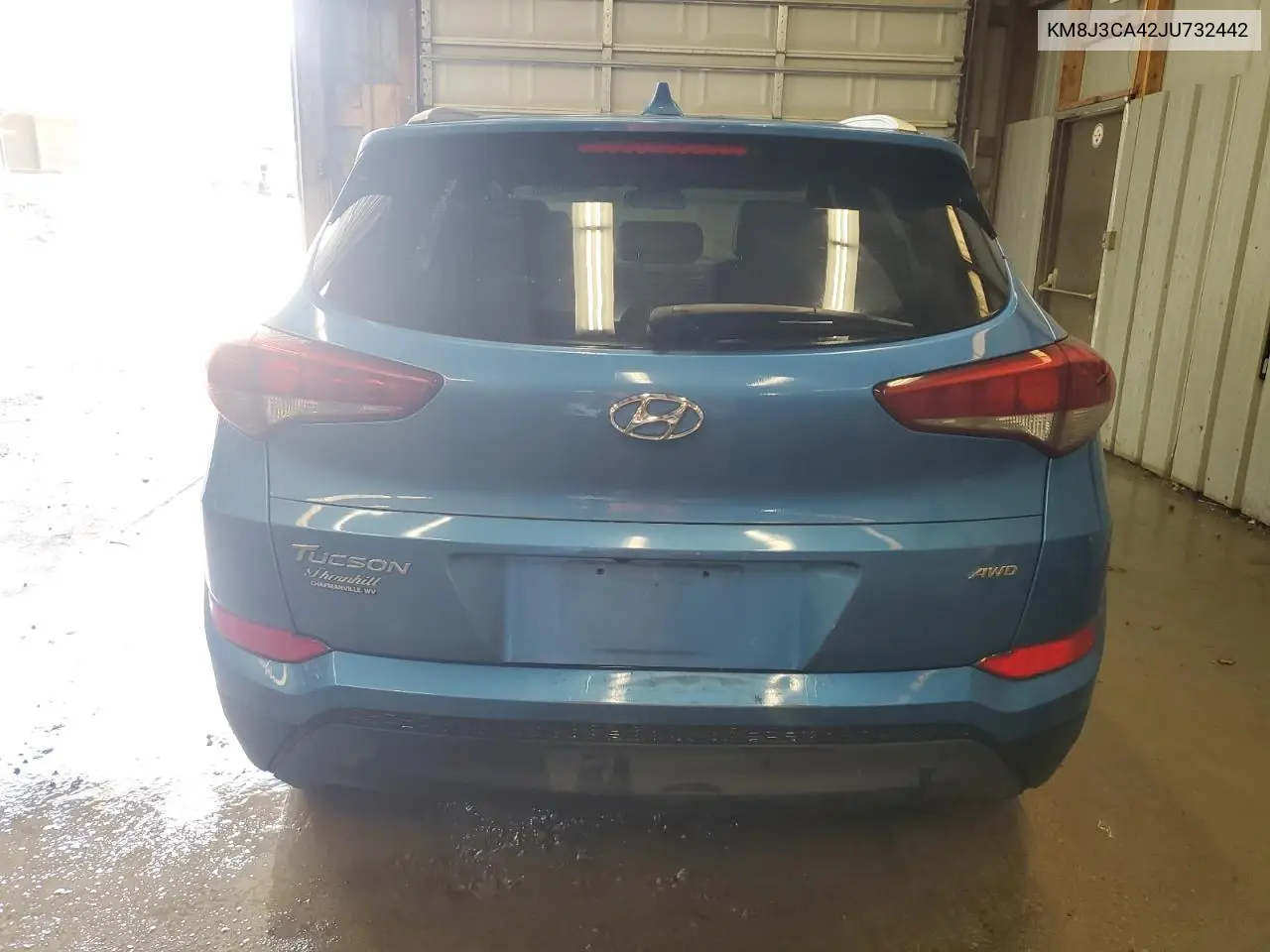 2018 Hyundai Tucson Sel VIN: KM8J3CA42JU732442 Lot: 56888445