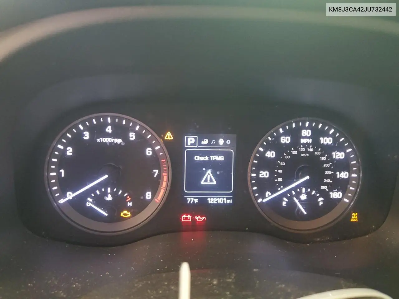 2018 Hyundai Tucson Sel VIN: KM8J3CA42JU732442 Lot: 56888445