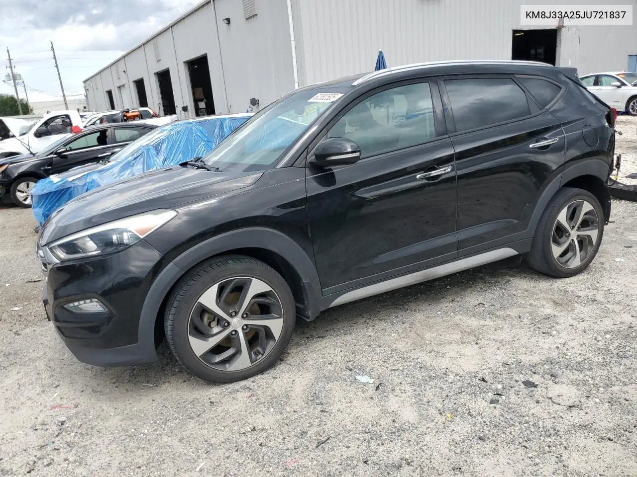 2018 Hyundai Tucson Value VIN: KM8J33A25JU721837 Lot: 62382505