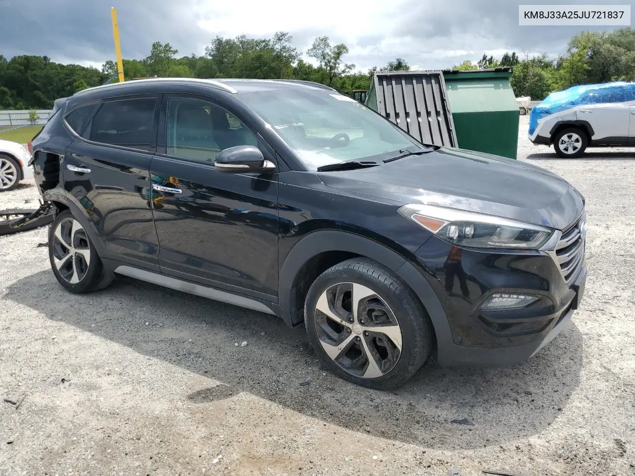 2018 Hyundai Tucson Value VIN: KM8J33A25JU721837 Lot: 62382505