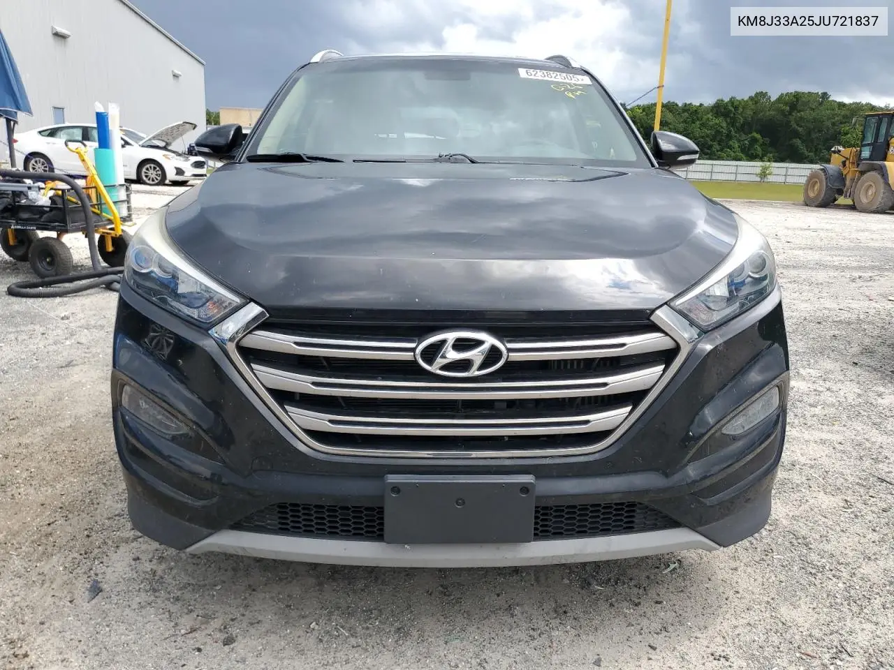 2018 Hyundai Tucson Value VIN: KM8J33A25JU721837 Lot: 62382505