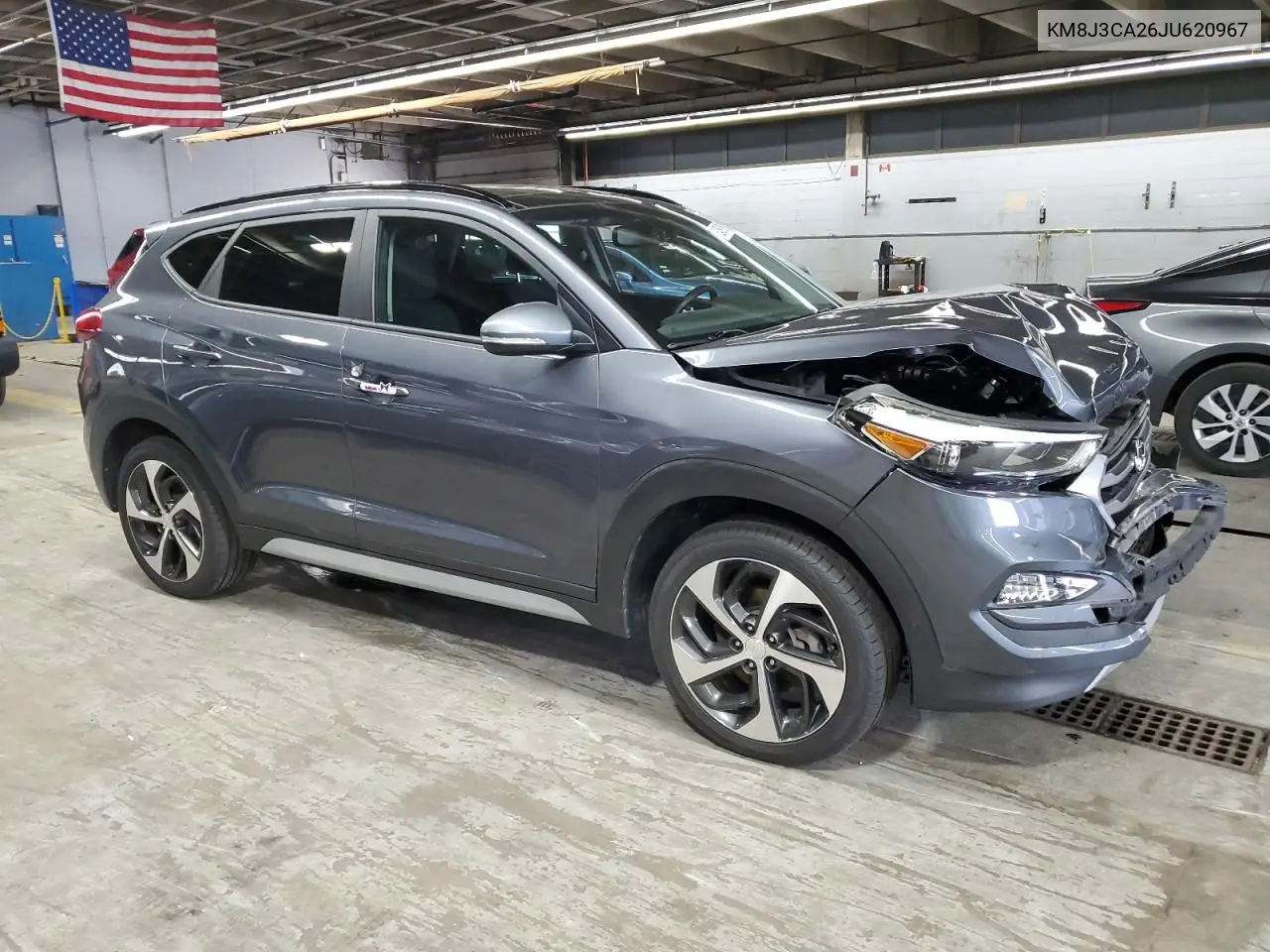 2018 Hyundai Tucson Value VIN: KM8J3CA26JU620967 Lot: 62469195