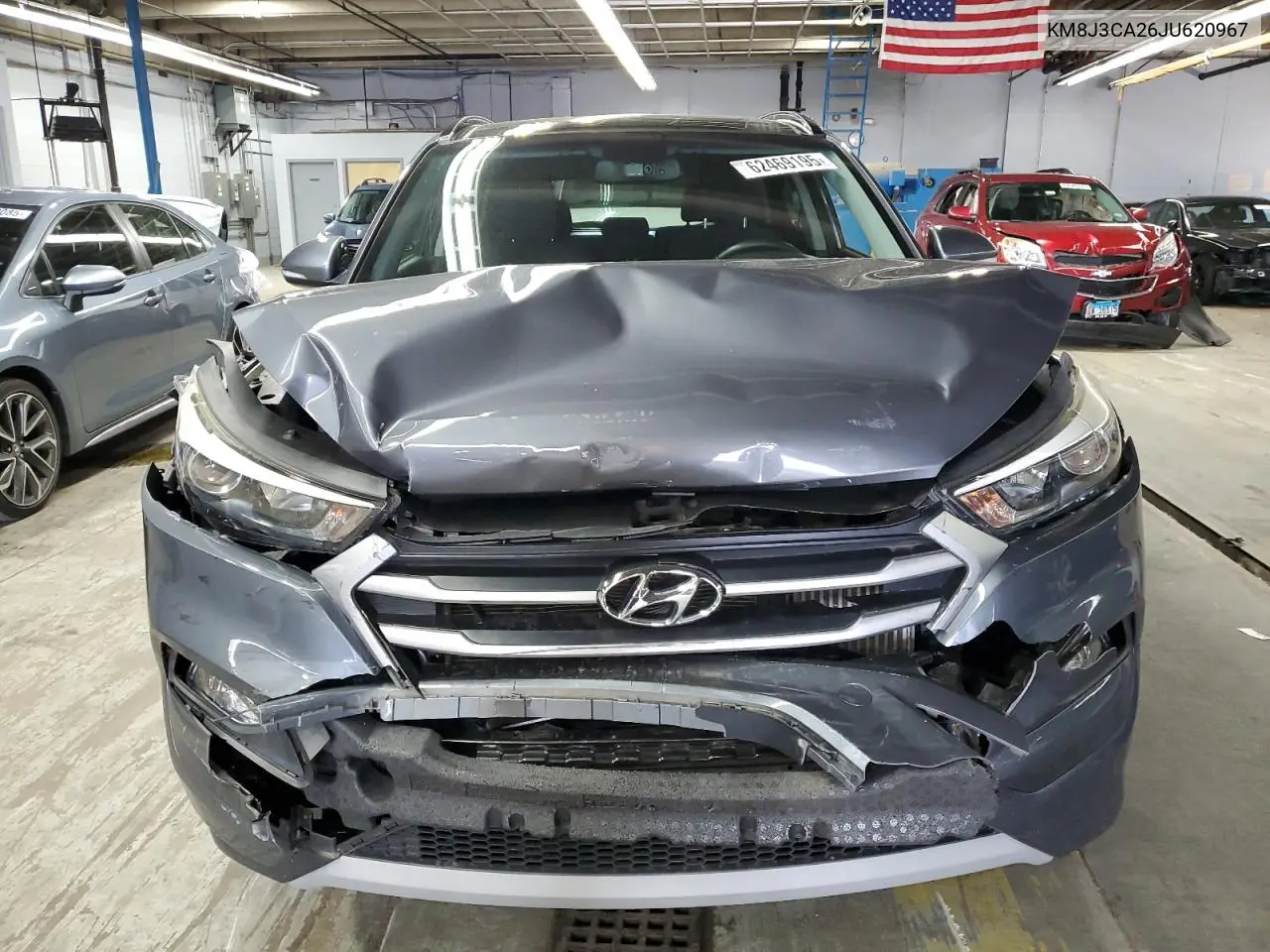 2018 Hyundai Tucson Value VIN: KM8J3CA26JU620967 Lot: 62469195