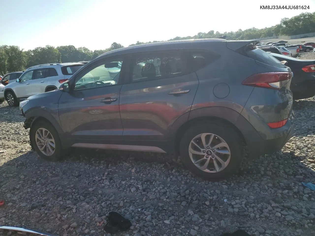2018 Hyundai Tucson Sel VIN: KM8J33A44JU681624 Lot: 62592895
