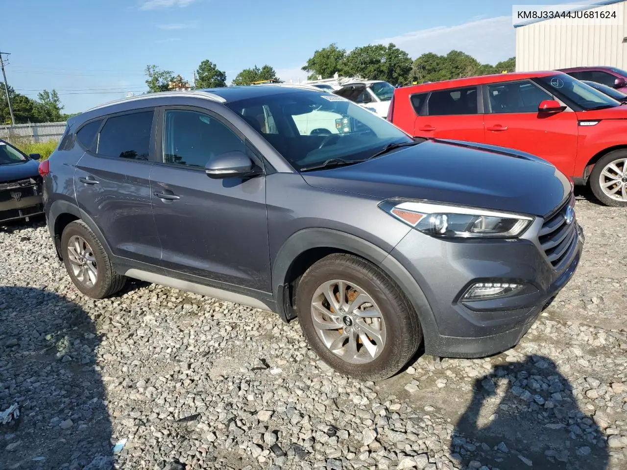 2018 Hyundai Tucson Sel VIN: KM8J33A44JU681624 Lot: 62592895