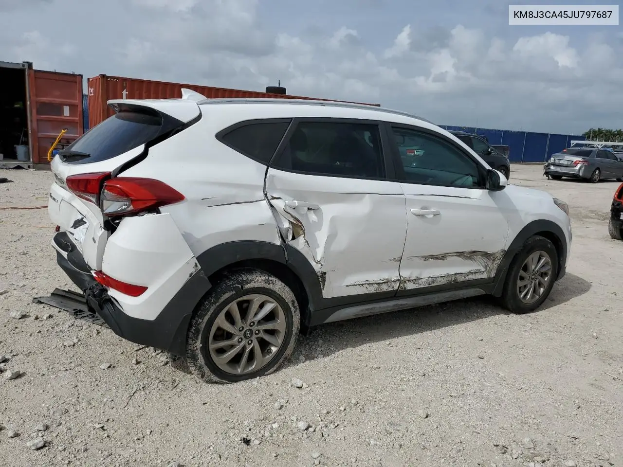 2018 Hyundai Tucson Sel VIN: KM8J3CA45JU797687 Lot: 62839715