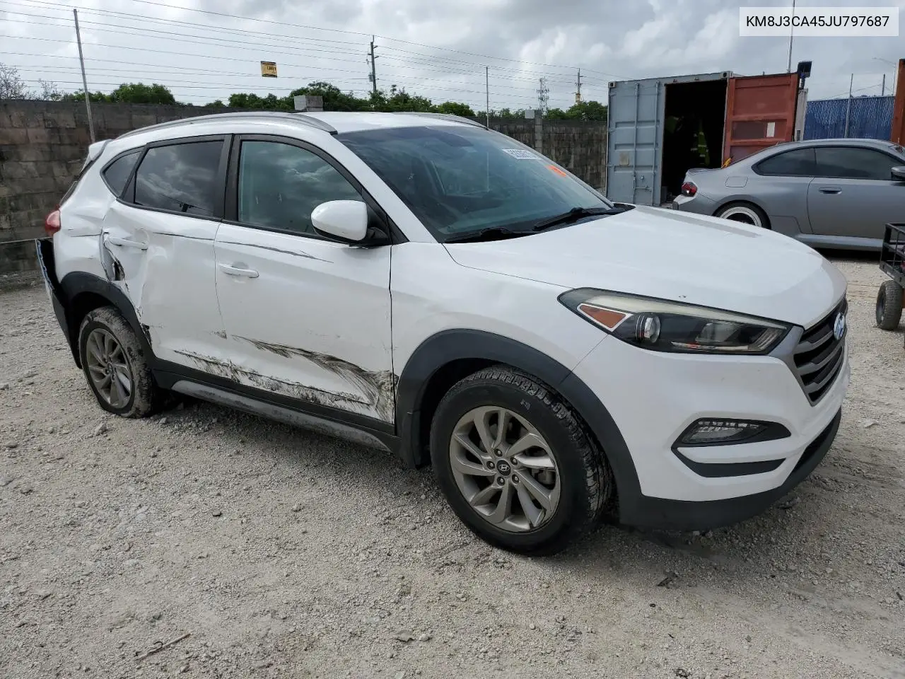 2018 Hyundai Tucson Sel VIN: KM8J3CA45JU797687 Lot: 62839715