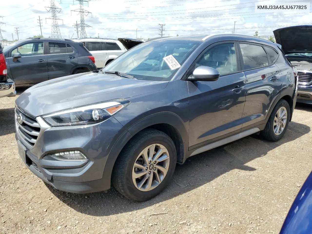 2018 Hyundai Tucson Sel VIN: KM8J33A45JU677825 Lot: 62859785