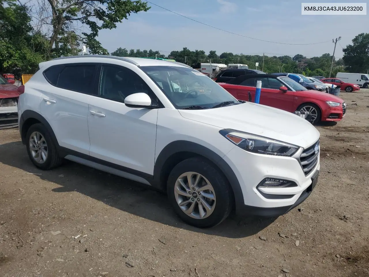 2018 Hyundai Tucson Sel VIN: KM8J3CA43JU623200 Lot: 63012075