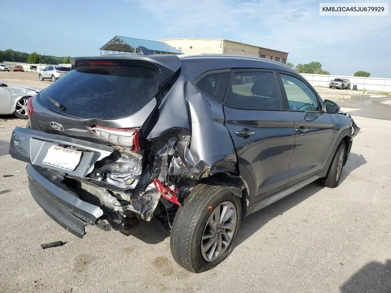 2018 Hyundai Tucson Sel VIN: KM8J3CA45JU679929 Lot: 63600225