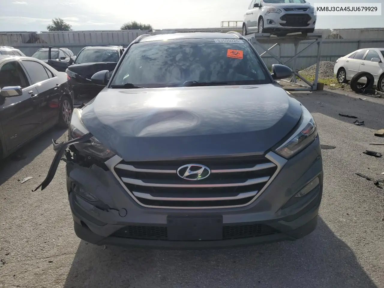 2018 Hyundai Tucson Sel VIN: KM8J3CA45JU679929 Lot: 63600225