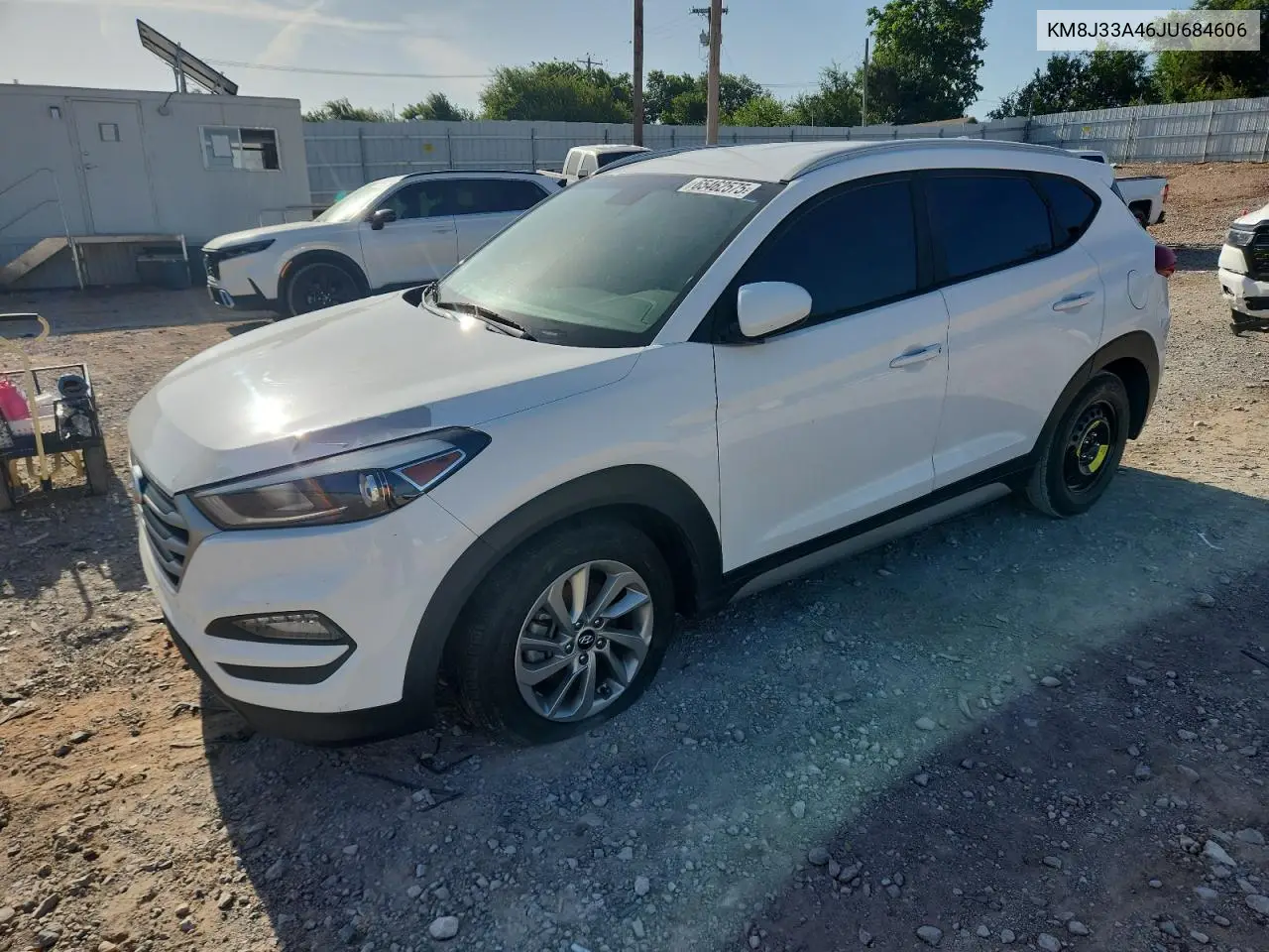 2018 Hyundai Tucson Sel VIN: KM8J33A46JU684606 Lot: 65462575