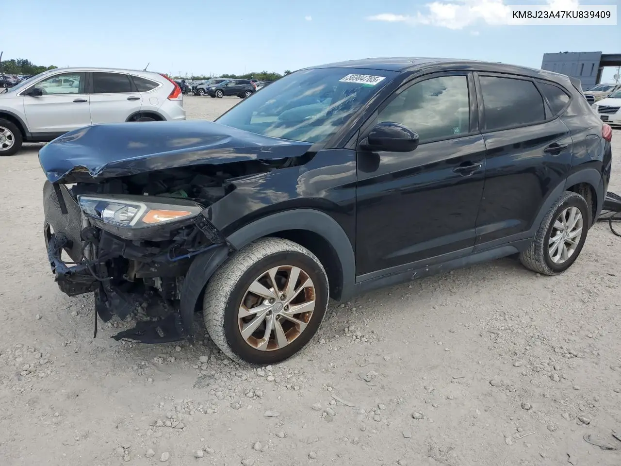 2019 Hyundai Tucson Se VIN: KM8J23A47KU839409 Lot: 56904765