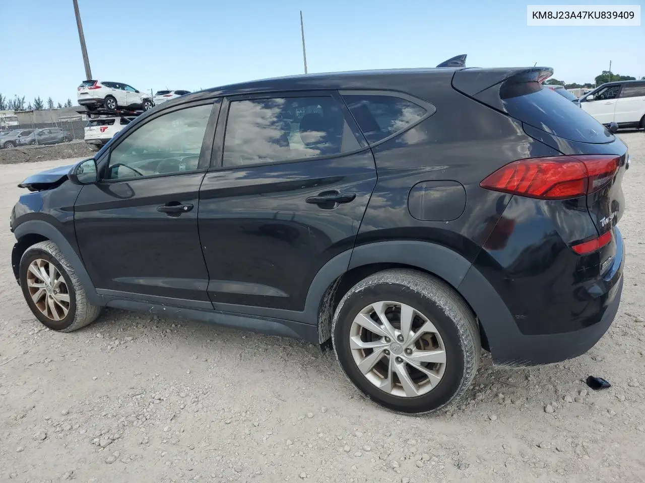 2019 Hyundai Tucson Se VIN: KM8J23A47KU839409 Lot: 56904765
