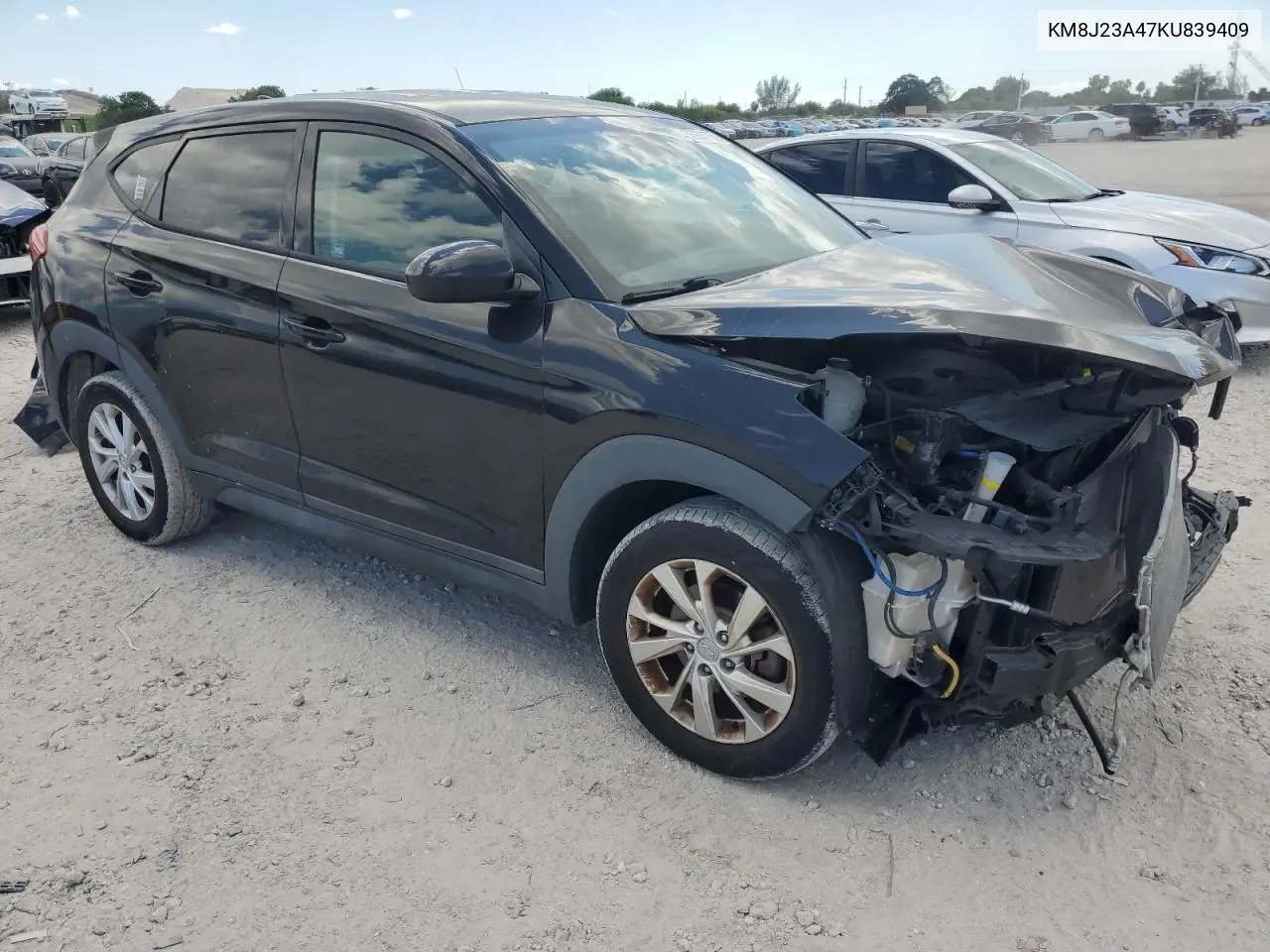 2019 Hyundai Tucson Se VIN: KM8J23A47KU839409 Lot: 56904765