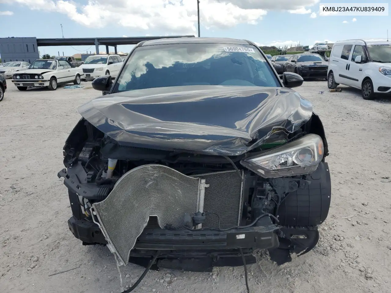 2019 Hyundai Tucson Se VIN: KM8J23A47KU839409 Lot: 56904765