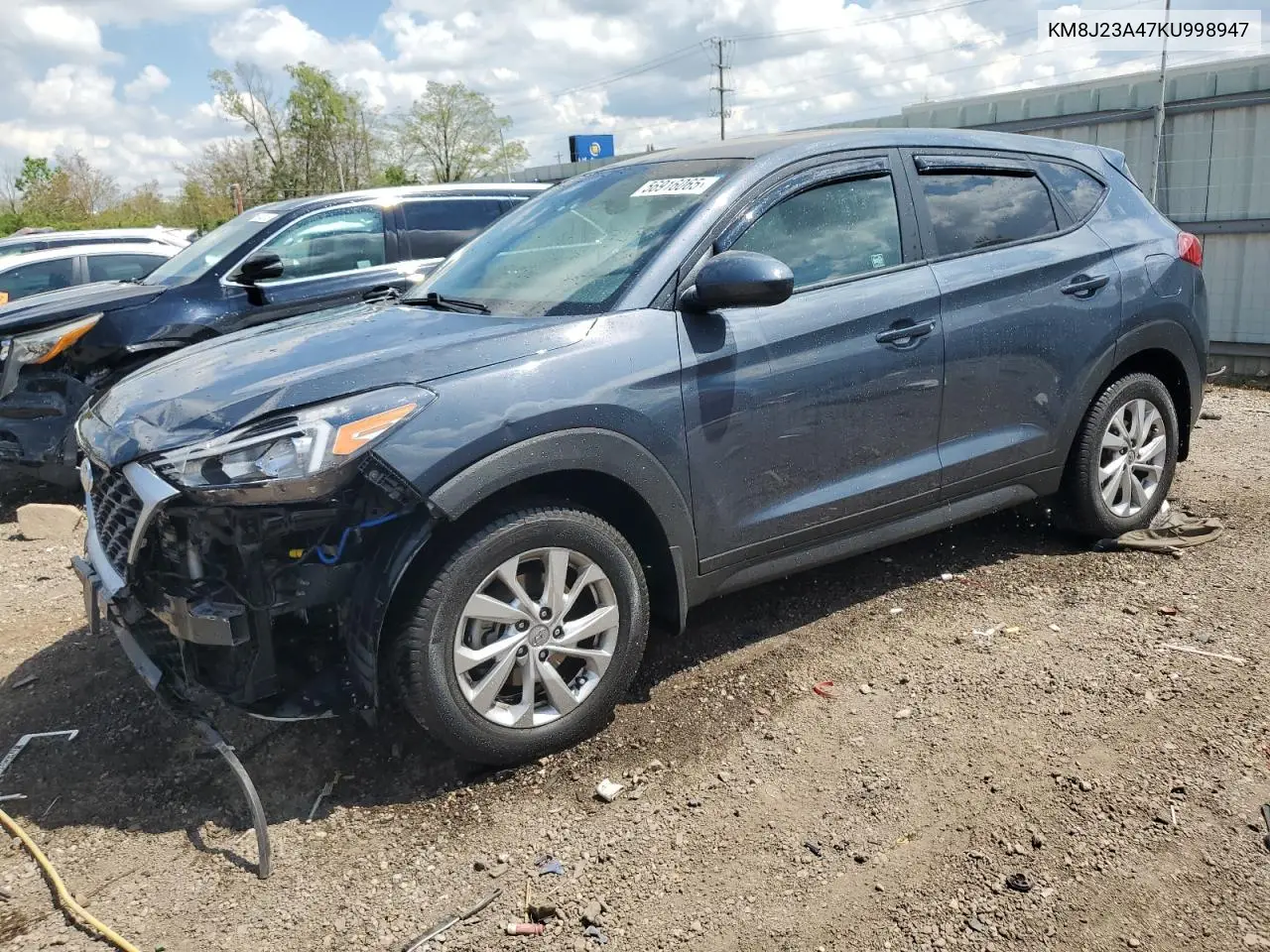 2019 Hyundai Tucson Se VIN: KM8J23A47KU998947 Lot: 56916065