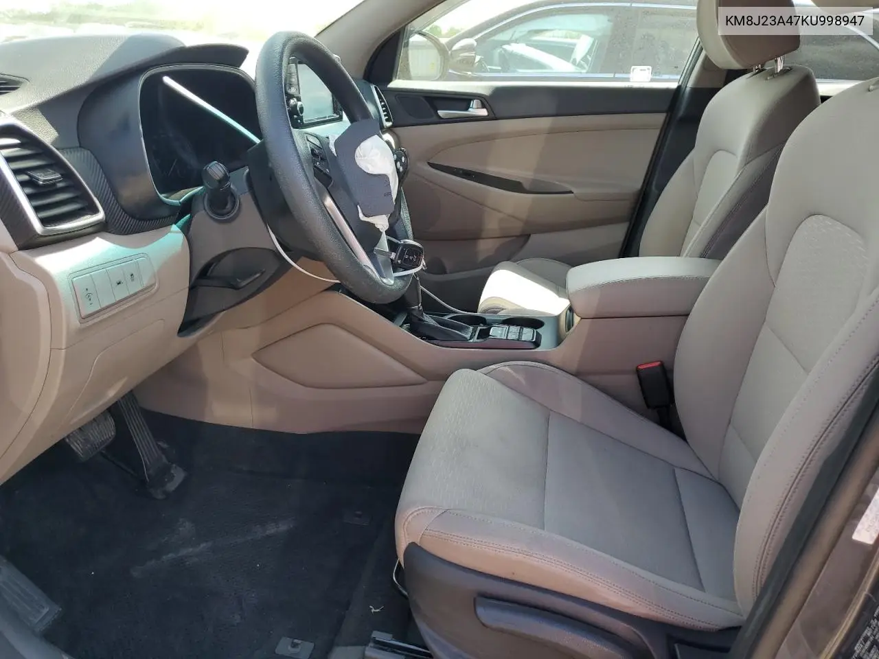 2019 Hyundai Tucson Se VIN: KM8J23A47KU998947 Lot: 56916065