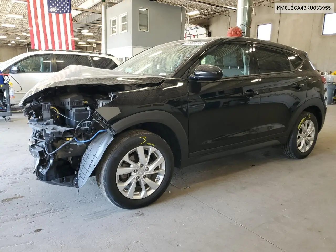 2019 Hyundai Tucson Se VIN: KM8J2CA43KU033955 Lot: 57068235
