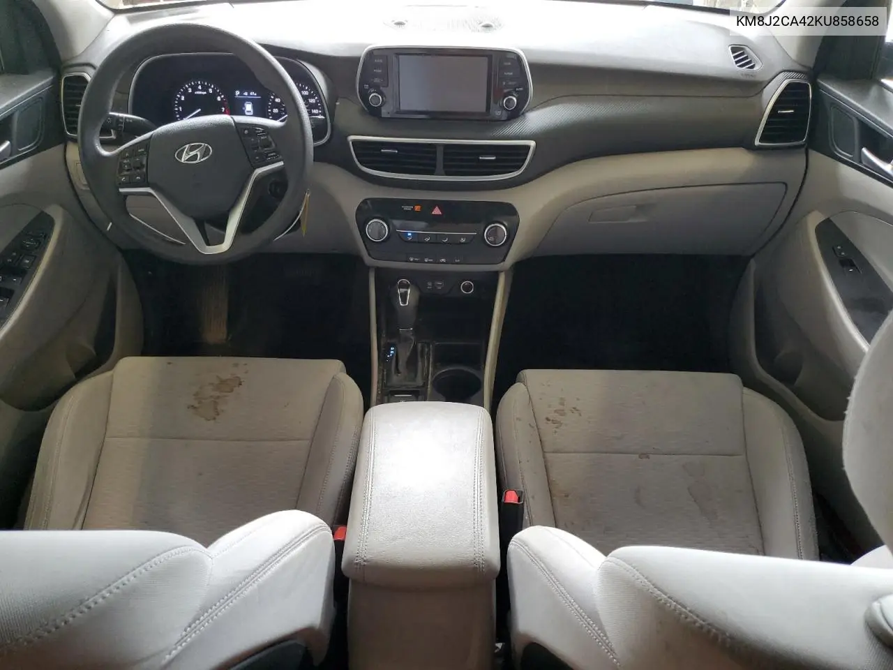 2019 Hyundai Tucson Se VIN: KM8J2CA42KU858658 Lot: 57134265