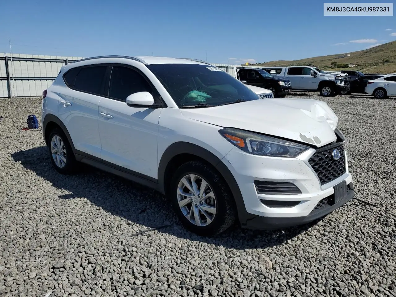 2019 Hyundai Tucson Limited VIN: KM8J3CA45KU987331 Lot: 59715435