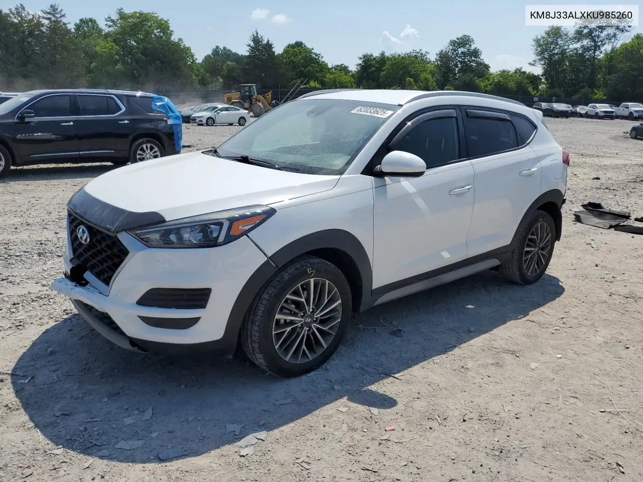2019 Hyundai Tucson Limited VIN: KM8J33ALXKU985260 Lot: 62033625