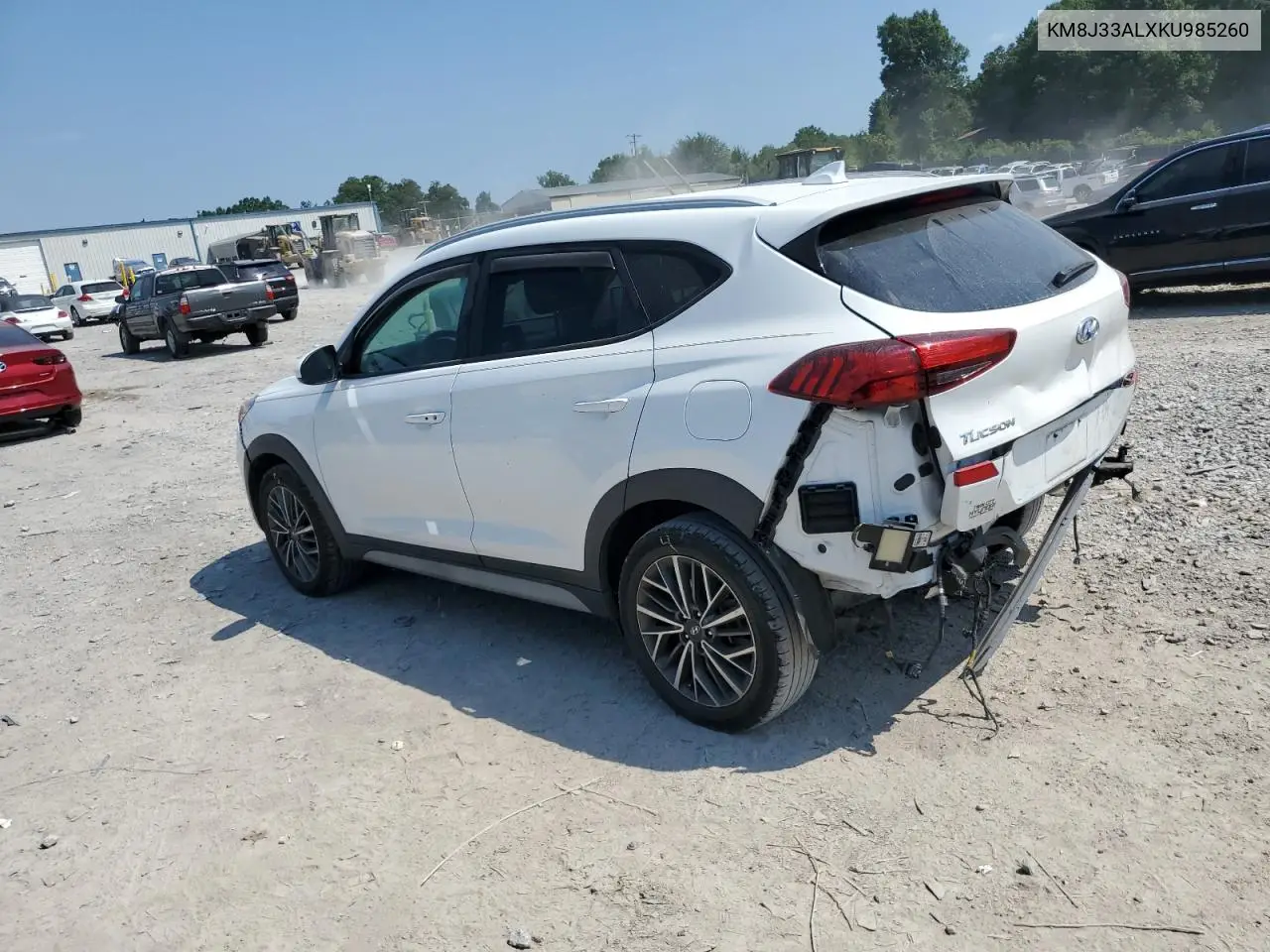 2019 Hyundai Tucson Limited VIN: KM8J33ALXKU985260 Lot: 62033625