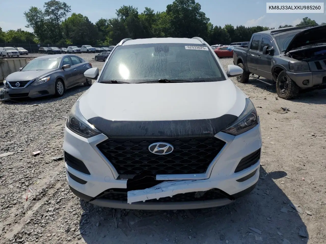 2019 Hyundai Tucson Limited VIN: KM8J33ALXKU985260 Lot: 62033625