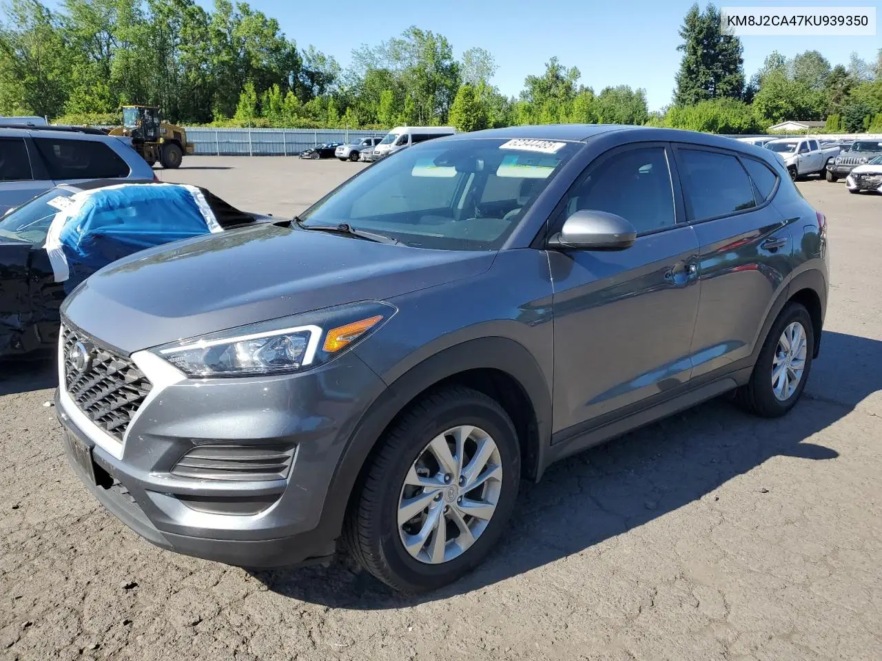 2019 Hyundai Tucson Se VIN: KM8J2CA47KU939350 Lot: 62344485