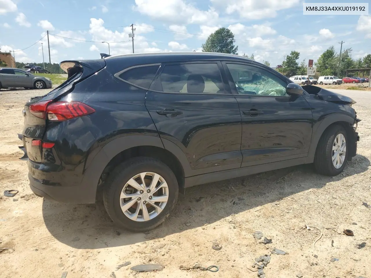 2019 Hyundai Tucson Limited VIN: KM8J33A4XKU019192 Lot: 62395555