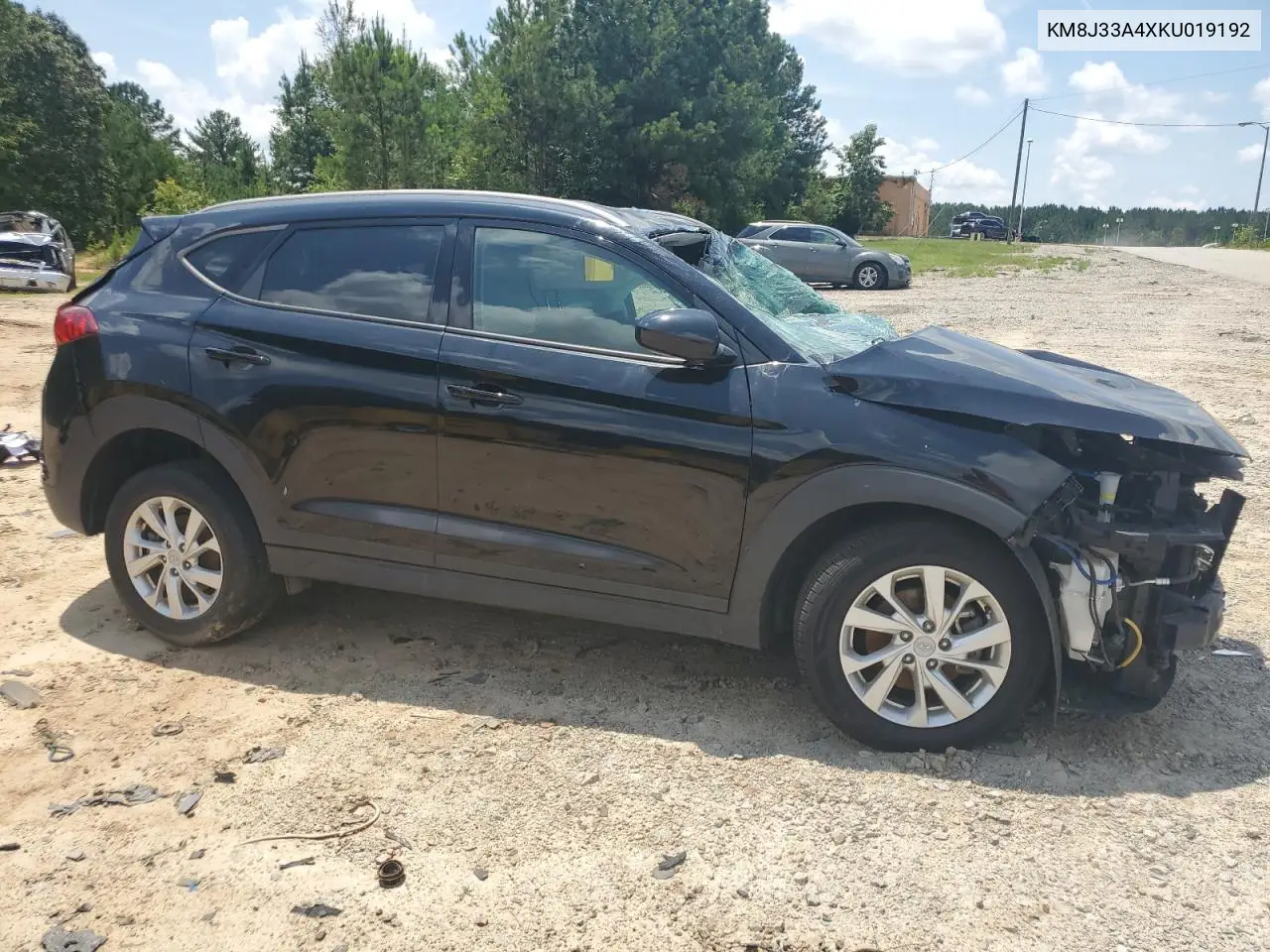 2019 Hyundai Tucson Limited VIN: KM8J33A4XKU019192 Lot: 62395555
