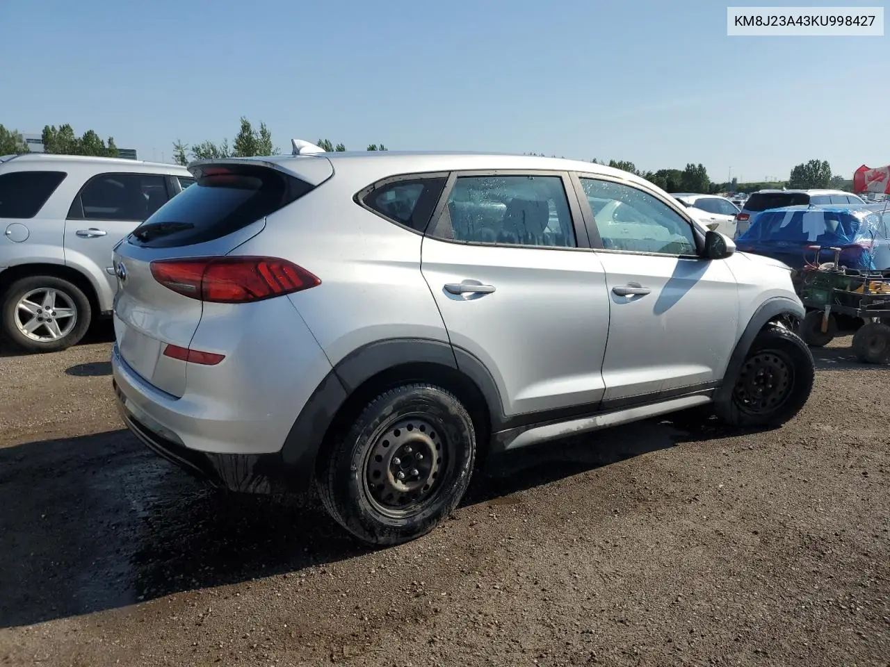 2019 Hyundai Tucson Se VIN: KM8J23A43KU998427 Lot: 62648285