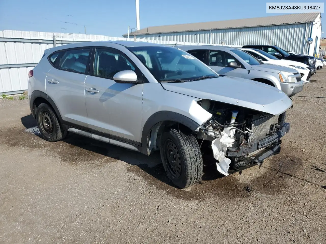 2019 Hyundai Tucson Se VIN: KM8J23A43KU998427 Lot: 62648285