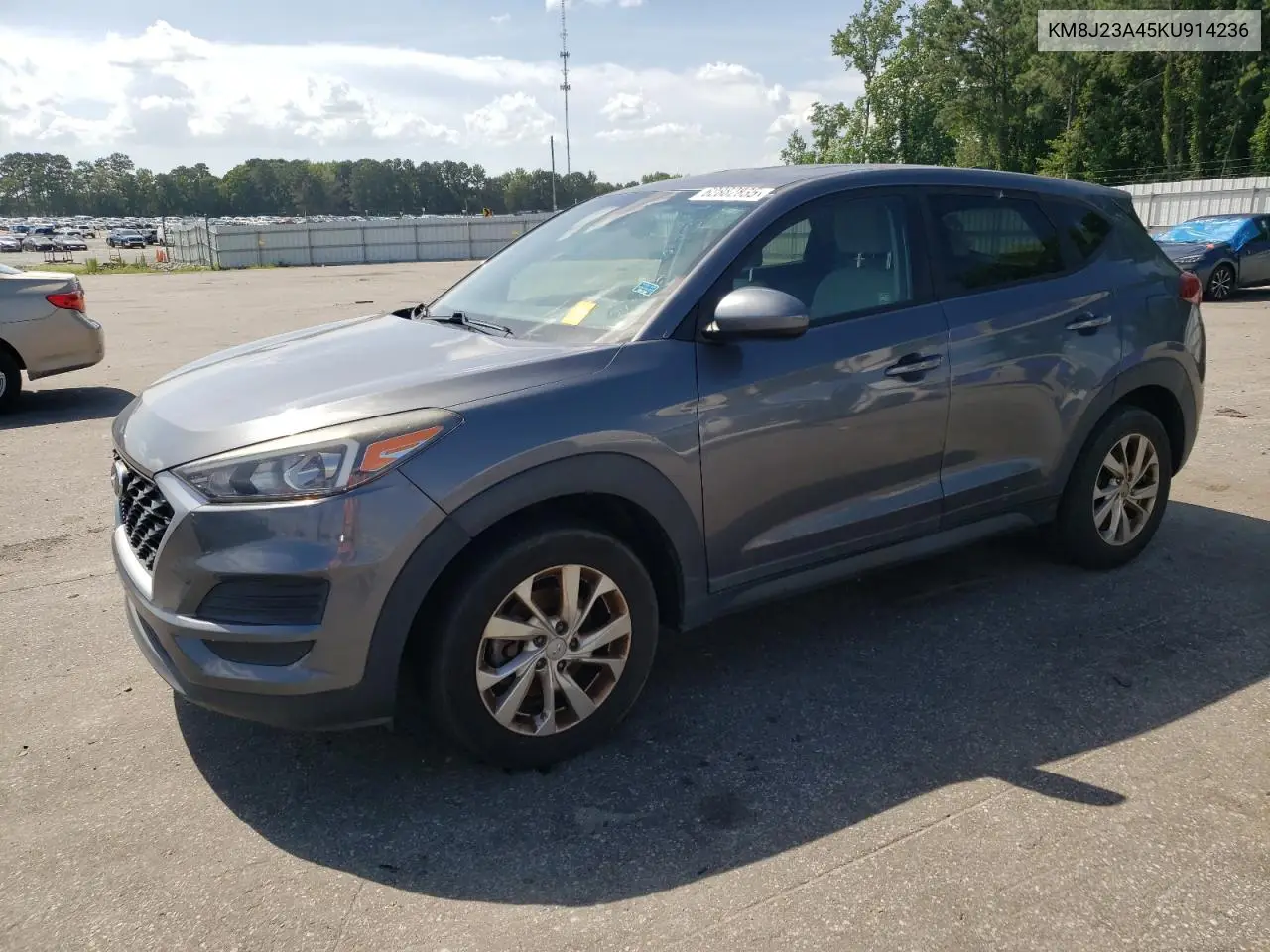 2019 Hyundai Tucson Se VIN: KM8J23A45KU914236 Lot: 62882835