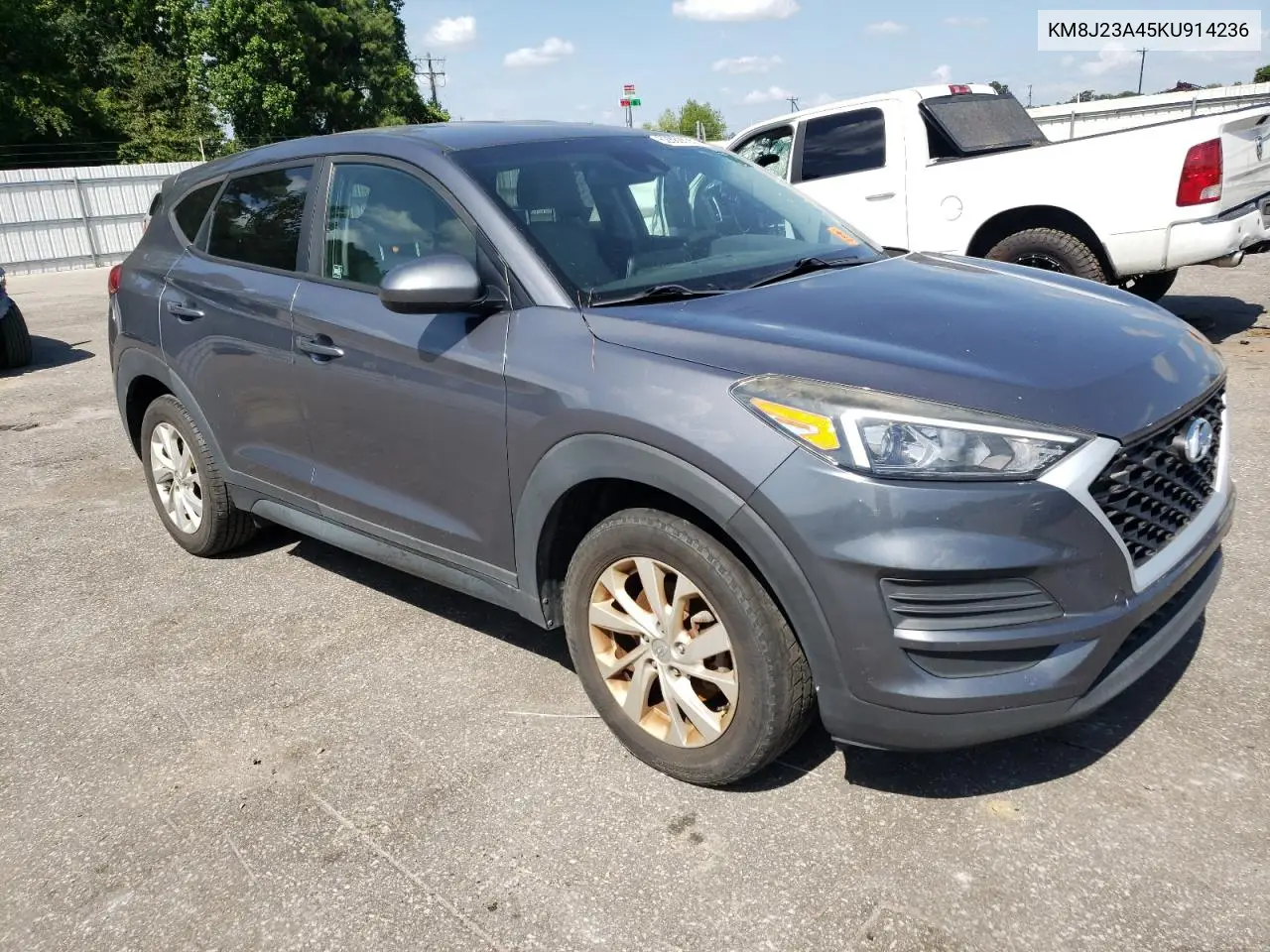 2019 Hyundai Tucson Se VIN: KM8J23A45KU914236 Lot: 62882835
