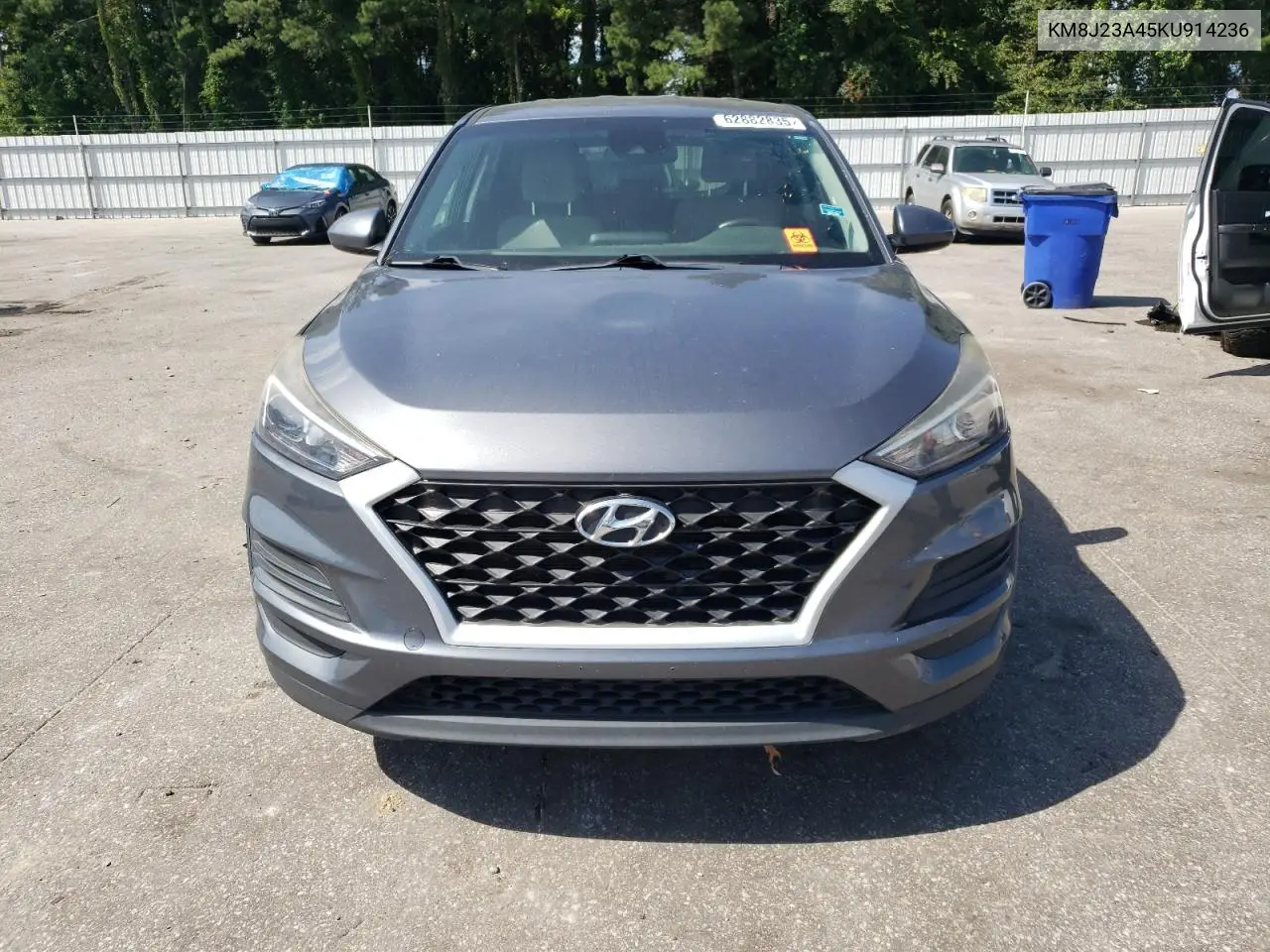 2019 Hyundai Tucson Se VIN: KM8J23A45KU914236 Lot: 62882835