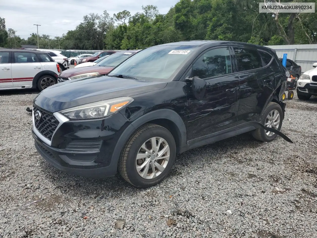 2019 Hyundai Tucson Se VIN: KM8J23A40KU890234 Lot: 62892195