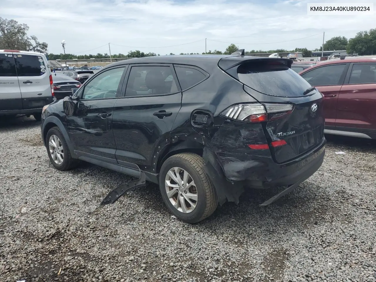 2019 Hyundai Tucson Se VIN: KM8J23A40KU890234 Lot: 62892195