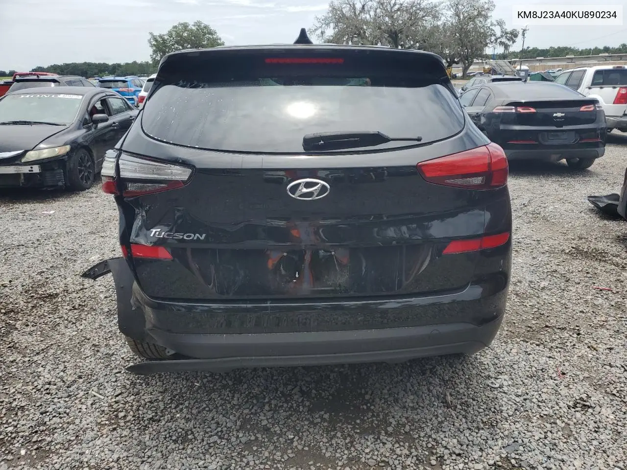 2019 Hyundai Tucson Se VIN: KM8J23A40KU890234 Lot: 62892195